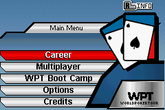 World Poker Tour screenshot 4 for GameBoy Advance